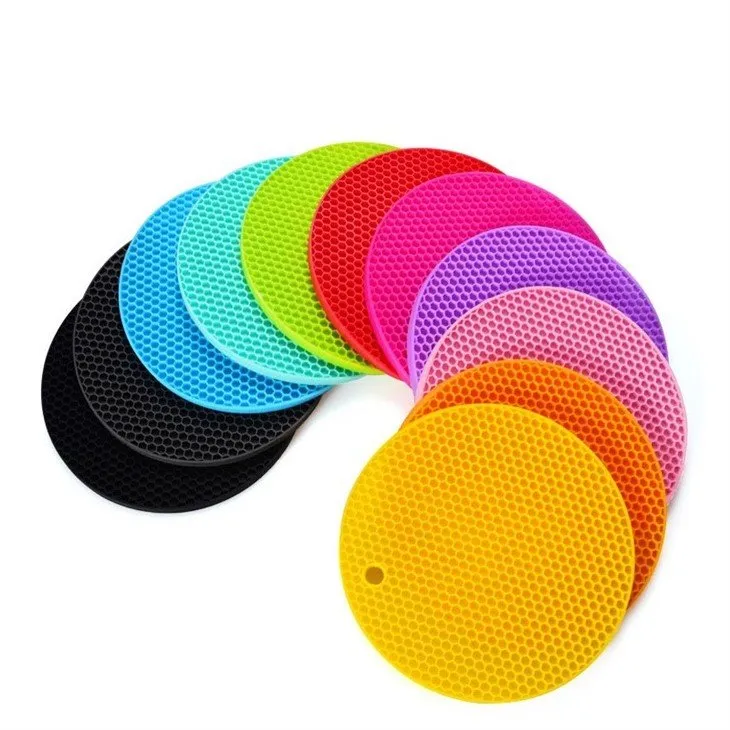 3  silicone mats for hot pots