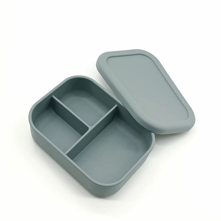 Custom Silicone Lunch Box With Divider