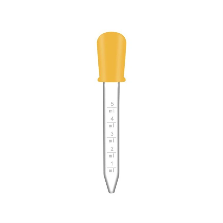 plastic dropper yellow