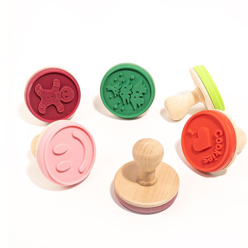 Premium Food-Grade Silicone Cookie Stamps 1 Premium Food-Grade Silicone Cookie Stamps 1